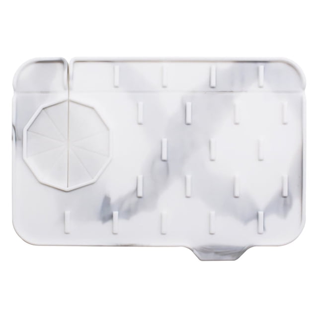 Summer Savings Kcavykas Kitchen Goodies,Kitchen Faucet Sink Guard Silicone Faucet Water Pad Sink Pad Kitchen Bathroom Countertop Protection Rubber Drying Pad