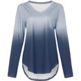 thumbnail image 2 of Hauts à Col en V pour Femmes, Blouse Décontractée Aguichant à Manches Courtes avec Fermeture Éclair, Blouses à Manches Courtes pour Femmes, 2 of 3