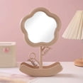 thumbnail image 2 of Commode avec Miroir Tournesol Rangement Miroir de Beauté un Indispensable pour la Maison Commode Dortoir Miroir de Bureau Vous Rend Plus Adorable Miroir de Beauté de Bureau Portable Indispensables de Voyage, 2 of 6