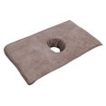 thumbnail image 1 of Tachiuwa Serviette de Table de Massage Oreiller de Visage Serviette avec Trou Lavable Réutilisable Protecteur de Peau Café, 1 of 9