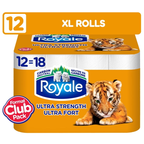 Royale Ultra Strength Paper Towel 12 Rolls, 74 Sheets Per Roll