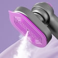 thumbnail image 4 of WLOELOEW Handheld Garment Steamer Portable Travel Iron 40Gmin Steam Output Fast Heating For Clothes Curtains Home Use Purple Color Purple, 4 of 9