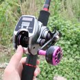 thumbnail image 4 of CACAGOO 6+1BB 8.0:1 Ratio Digital Display Baitcasting Reel with Solar Charging System High Speed Fishing Reel with Line Counter, 4 of 7