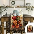 thumbnail image 1 of CEHVOM Décorations d'Halloween Extérieures, Décorations d'Halloween Intérieures, Chemin de Table 13x72 Pouces pour l'Automne, Chemins de Table pour la Récolte de l'Action de Grâce, Chemins de Table Feuille d'Érable Citrouille pour Décoration de Maison Cuisine Fête, 1 of 6