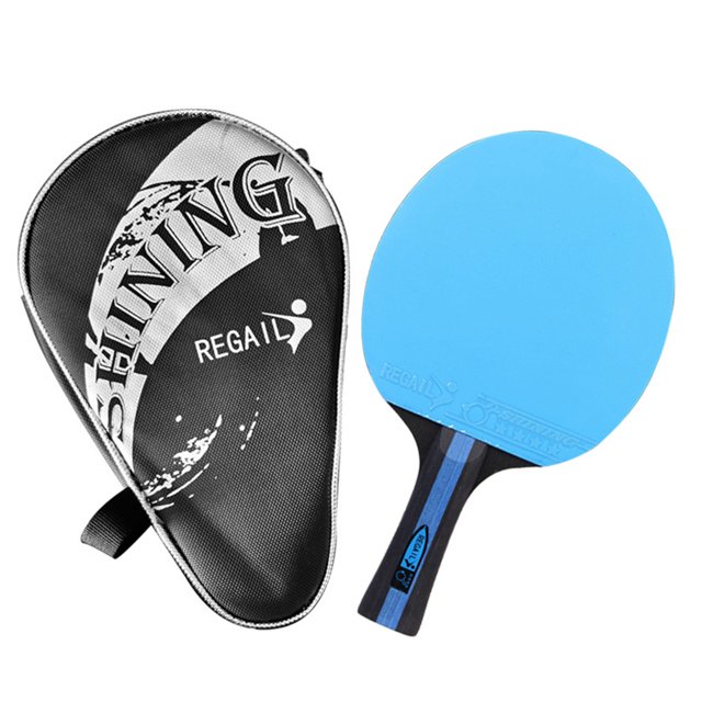 Ping Pong Paddle Table Tennis Racket with Carry Bag for Beginners Boys Girls