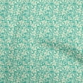 thumbnail image 1 of oneOone Georgette Viscose Light Mint Green Fabric Florals Fabric For Sewing Printed Craft Fabric By The Yard 42 Inch Wide-X7, 1 of 4