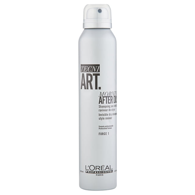 L'Oréal L'Oreal Professionnel Tecni Art Matin après-Poussière 6,8 oz Shampoing Sec en Vaporisateur Argenté Élégant avec Capuchon Blanc, Conçu pour Rafraîchir les Cheveux et Reviver le style. le Produit Présente des Bienfaits de Coiffage de Qualité Professionnelle et Fait Partie de la Ligne de Soins Capillaires Paris.