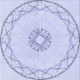 thumbnail image 1 of Ahgly Company Tapis d'Intérieur Lavables en Machine, Carrés, Bleu Lavande, 6' Carré, 1 of 7