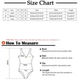 thumbnail image 3 of Womens Yoga Jumpsuits One Piece Workout Ribbed Long Sleeve Rompers Outfits U Neck Sport Exercise Jumpsuits Bodysuits, 3 of 6