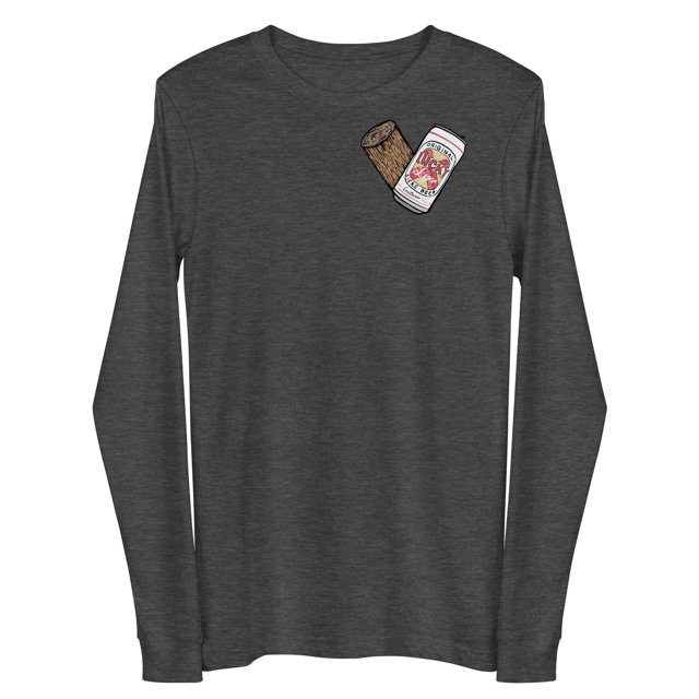 Lucky Lager - Stump - Heart - Unisex Long Sleeve Tee