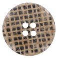 thumbnail image 3 of LA VOGUE 4-Hole Black Buttons, 18 mm (0.71 in), 3 of 4