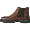thumbnail image 3 of bravo! Botte d'Automne Imperméable pour Homme MASON-1 Botte Chelsea à Double Gousset Brun, 3 of 7