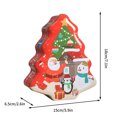 thumbnail image 3 of Boovnll Home Storage, 1Pc Christmas Gift Box for Children with Santa Claus & Christmas Tree Design Can Hold Cookies, Candy and Other Small Gifts, Storage, Organization and Storage, 3 of 5
