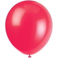 thumbnail image 1 of Ballons Rouges en Latex de 9 Pouces, 20 Unités, 1 of 2