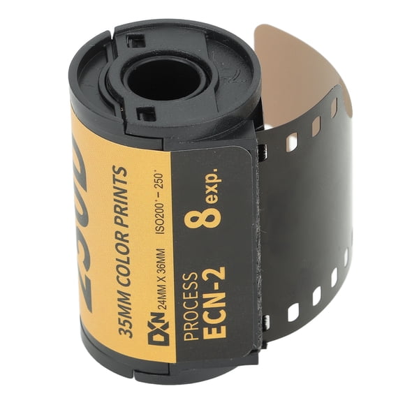 35mm Color Print Film, 35mm Film Colour Wide Exposure Range ECN 2 Film Roll Camera Film for 135 Camera
