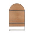 thumbnail image 4 of Kate and Laurel Chadwin Arch Wall Mirror with Shelf, Silver 20x34, 4 of 9