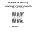 thumbnail image 4 of Zoomtoner Compatible Brother MFC-7840N Brother TN360 Cartouche de Toner laser Rendement Élevé, 4 of 5