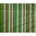 thumbnail image 4 of oneOone Polyester Lycra Dark Olive Green Fabric Stripes Craft Projects Decor Fabric Printed By The Yard 56 Inch Wide, 4 of 4