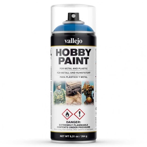 Acrylicos Vallejo VJP28030 Peinture en Aérosol 400 ml - Bleu Magique
