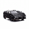 thumbnail image 3 of KidsVIP 24V Lamborghini Sian 2-Seater Drifting Edition Ride-On Car W/ Drift Mode, Leather Seats, Music & Remote, 3 of 6