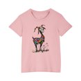 thumbnail image 1 of RXIRUCGD 2025 Vêtements d'Été pour Enfants T-shirt Imprimé Mode Mignon Col Rond Manches Courtes, 1 of 5