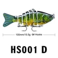 thumbnail image 3 of Feltree Luya Lures 15.5 Plastic Hard Lures 7 Knots Multi-segmented Fishing Lures Decoy Lures, 3 of 5