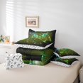 thumbnail image 4 of Erosebridal Video Game Bedding Queen Size,Geometric Hexagon Bedding Sets Queen Size,Gradient Decor,Reversible,Lightweight,7 Pieces, 4 of 5