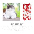 thumbnail image 3 of Cat Recovery Suit Kitten Recovery Suit After Surgery Wear Breathable Prevent Lick Kitten Recovery Shirt Clothes For Cats Dogs, 3 of 8