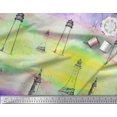 thumbnail image 2 of Soimoi Cotton Poplin Fabric Lighthouse Nautical Fabric Prints by Yard 56 Inch Wide, 2 of 3