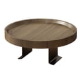 thumbnail image 1 of Plateau de Sofa Table Accoudoir de Canapé à Clipser en Bois pour Boisson Café Collation Télécommande, 1 of 9