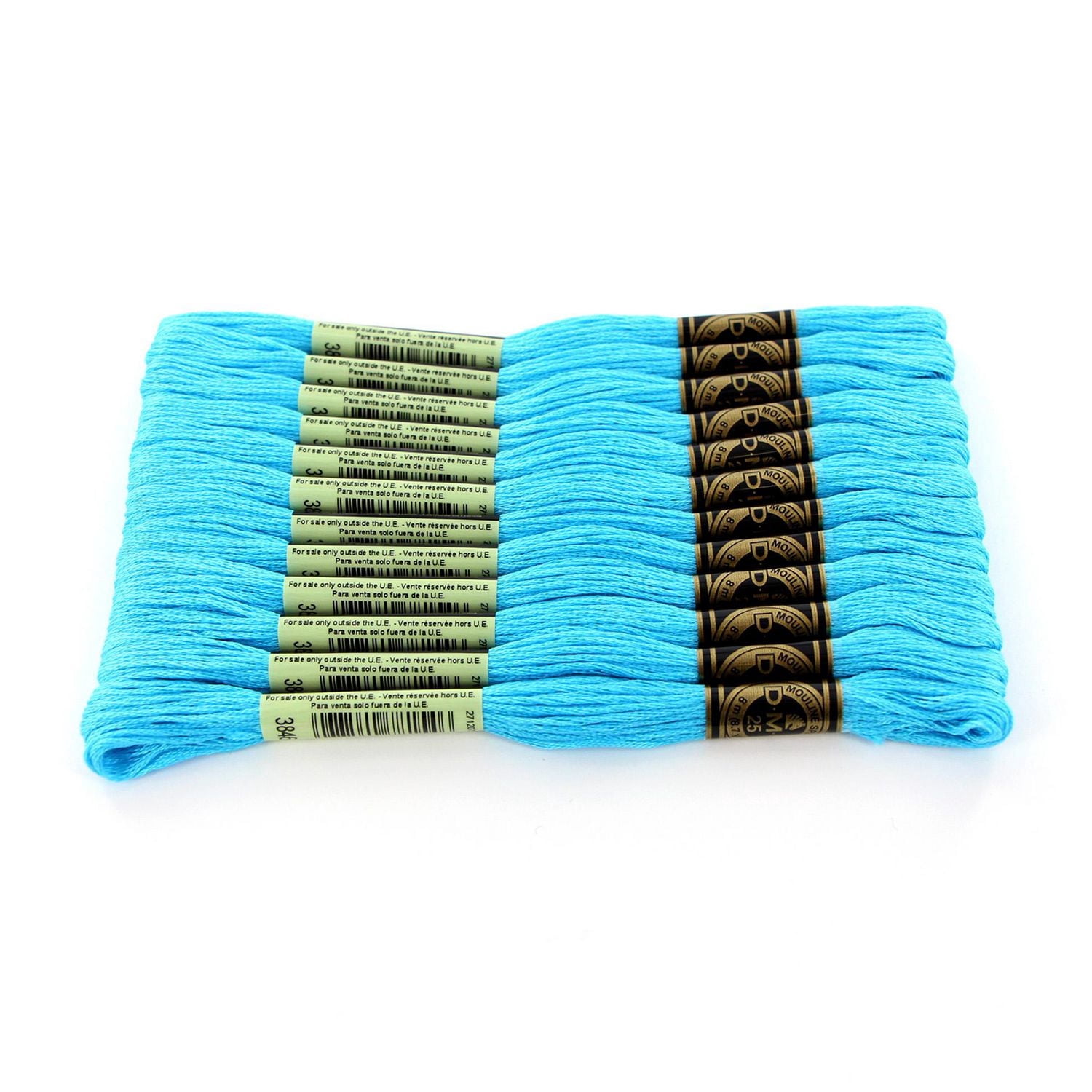 DMC bleu coton 6 Strand Floss 8 m (8.75 yd)