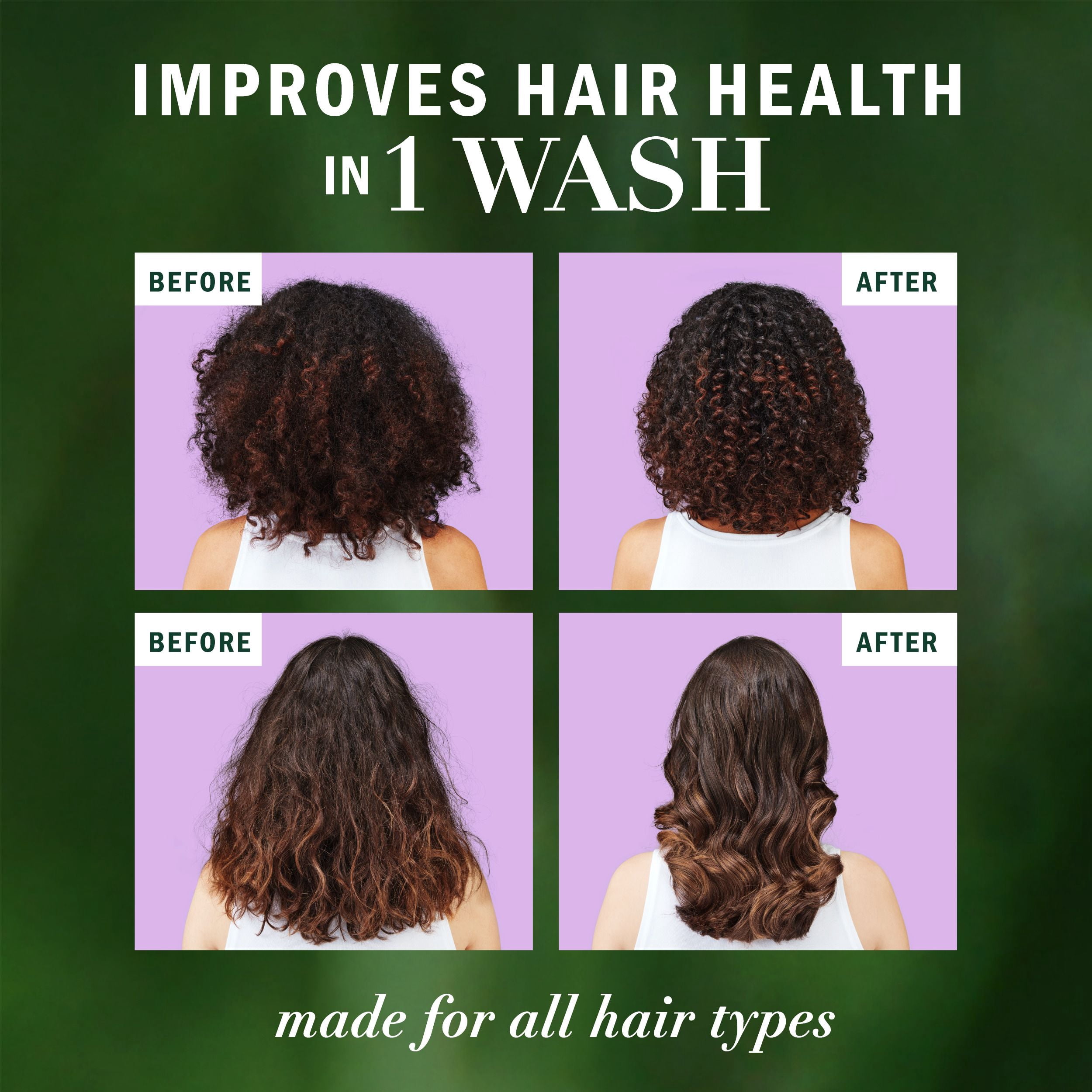 Shampooing sans sulfate Herbal Essences Abondants et épais à la passiflore, 400 mL