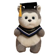 Feltree Scholar Owl Plush Toy, Graduation-Themed Soft Collectible for Diploma Photos, Office Decor & Achievement Celebrations