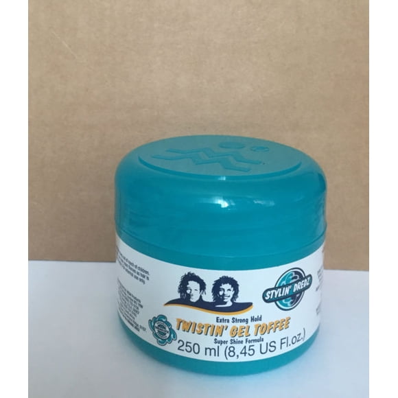 Stylin Dredz Gel Twistin Toffee à Tenue Extra Forte 8,45 fl oz