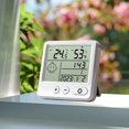 thumbnail image 5 of Fesfesfes Indoor Wall Mounted Digital Hygrometer Accurate Temperature Humidity Monitor for Home Office Greenhouse Room Humidity Gauge Meter, 5 of 5