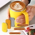 thumbnail image 4 of Tasse à Café de Voyage, Gobelet à Café Portable Réutilisable, Tasse Bouteille Isolée sous Vide, Tasse à Café Isolée avec Poignée et Couvercle, Tasse à Café Thermique sous Vide à Double Paroi en Acier Inoxydable, Tasse à Café de Voyage, 4 of 9