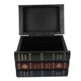 thumbnail image 2 of Jewelry Storage Box,Book Shaped Box Home Book Shaped Storage Case Antique Book Shaped Box Superior Craftsmanship, 2 of 9