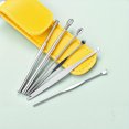 thumbnail image 4 of MesaSe 6pcs Stainless Steel Ear Spoon Set with Case for Ear Cleaning Tools., 4 of 6