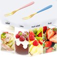 thumbnail image 5 of Fourchettes Apéritif en Acier Inoxydable à 2 Dents, Petites Fourchettes, Fourchette à Fruits, 5 of 5