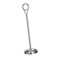 thumbnail image 3 of Support de Numéro de Table en Acier Inoxydable Signe le Clip Sera Support Photo pour l'Hôtel Argenté 25cm, 3 of 8