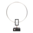 thumbnail image 2 of Antenne en Boucle, Antenne Ondes Courtes en Acier Inoxydable 50ohm 20dbi Excellente Performance pour Intérieur, 2 of 8