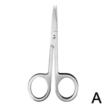 Universal Nose Hair Trimming Tweezers Steel Eyebrow Trimming Hair Nose F1Z7 Cut K6G0
