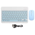 thumbnail image 2 of Clavier et Souris Sans Fil Rechargeables Ultra Silencieux avec DPI Réglable pour PC Mac IOS Tablette Téléphone, 2 of 7