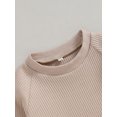thumbnail image 4 of Infant Boy Autumn Western Clothes Long Sleeve Sweatshirt Cattle Pattern Pants Set, 4 of 7