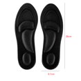 thumbnail image 1 of facefd Massage Insoles Flat Feet Arch Support Memory Foam Men shoe pad Insole Shoe Pad Moisture Wicking Anti-odor, 1 of 9