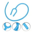 thumbnail image 4 of Miangastore 2pcs Plastic Tube Stethoscope Extension Replacement Y-Shaped Tube Stethoscope Adapter Stethoscope Plastic Tubes Plastic Extension Tube, 4 of 8
