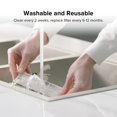 thumbnail image 4 of Roborock Washable Filter for Roborock S8 Pro Ultra / S8+ / S8 / S7 Max Ultra / S7 / S7+ / S7 MaxV / S7 MaxV Plus / S7MaxV Ultra Robot Vacuum Cleaners (2Pcs White), 4 of 7
