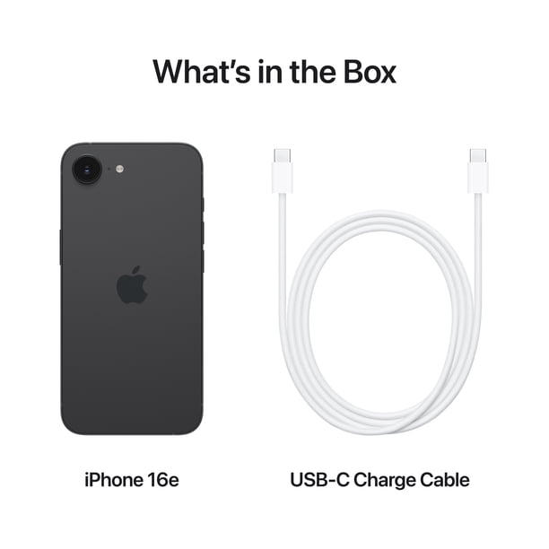 iPhone 16e (Unlocked) 128GB Black - Walmart.ca