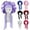 Vin Rouge, variante sur DEBGFS Bonnet Queen Bonnet en Satin Bonnet en Soie pour Dormir Bonnet pour Cheveux Bonnet Ajustable Bonnet de Nuit Bonnet pour Cheveux Bouclés, Noir