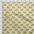 thumbnail image 3 of oneOone Cotton Flex Fabric Fox Block Print Fabric By The Yard 40 Inch Wide, 3 of 4
